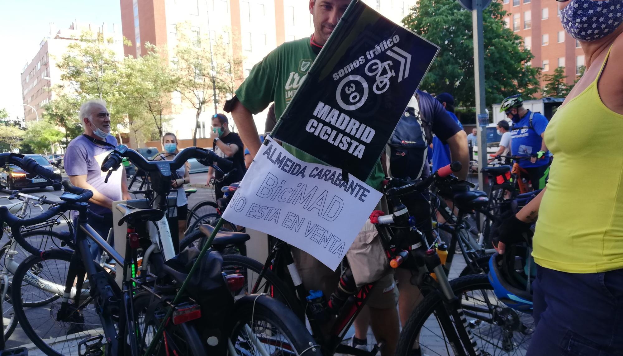 BiciMad no está en venta